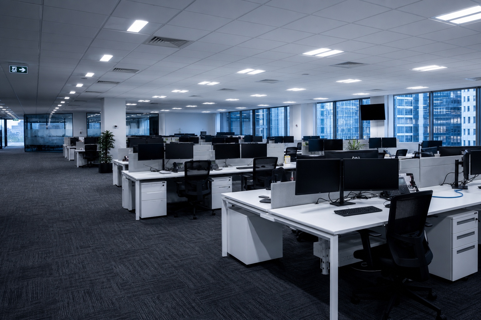 Corporate offices are being reorganised around AI transformation imperatives. Image: SUPERBASH_